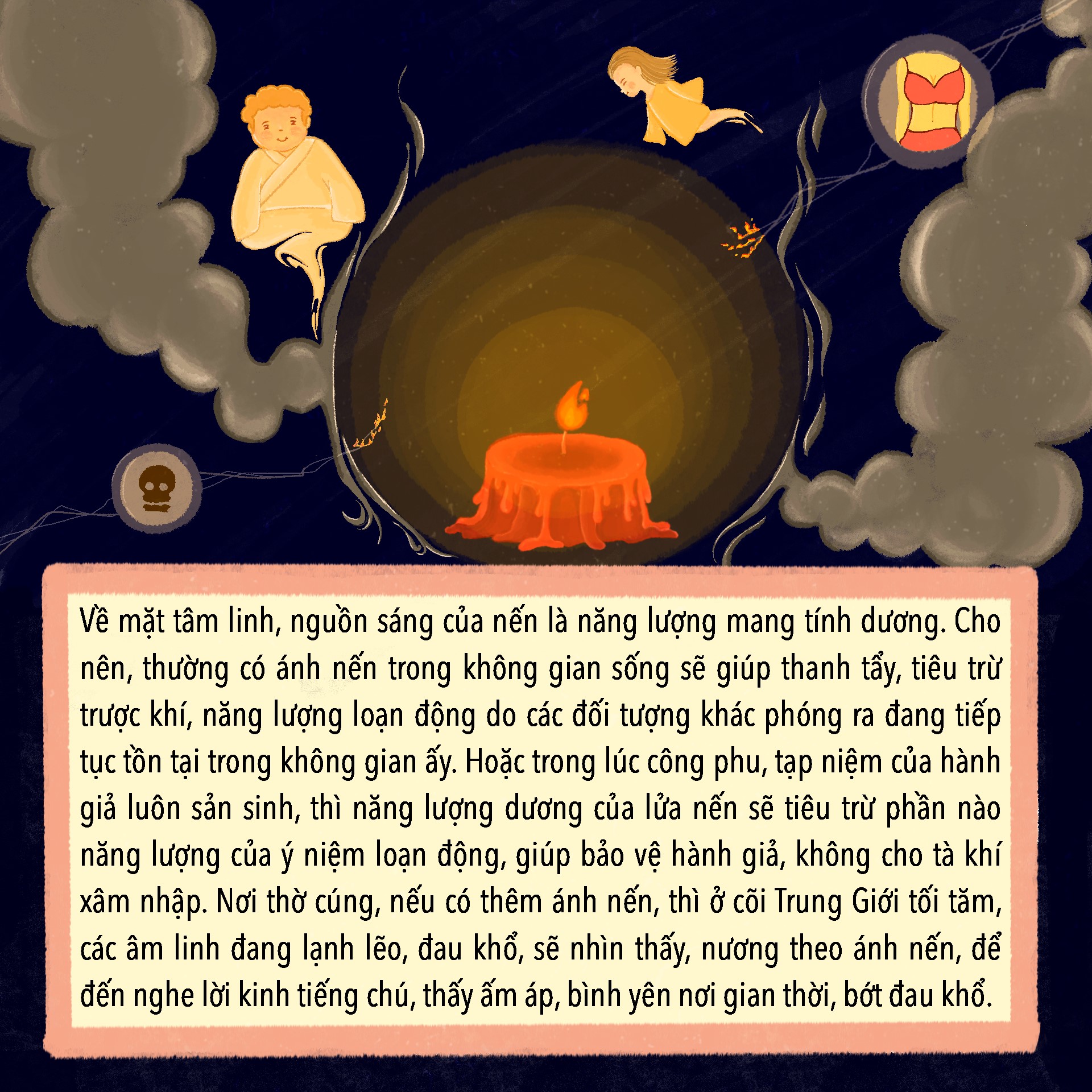 Ý NGHĨA CỦA VIỆC THẮP NẾN VỀ MẶT TÂM LINH ???